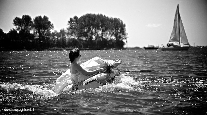 Trash the dress