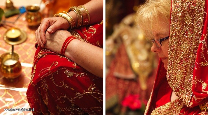 Bruidsfotografie Hindoestaanse bruiloft Eindhoven
