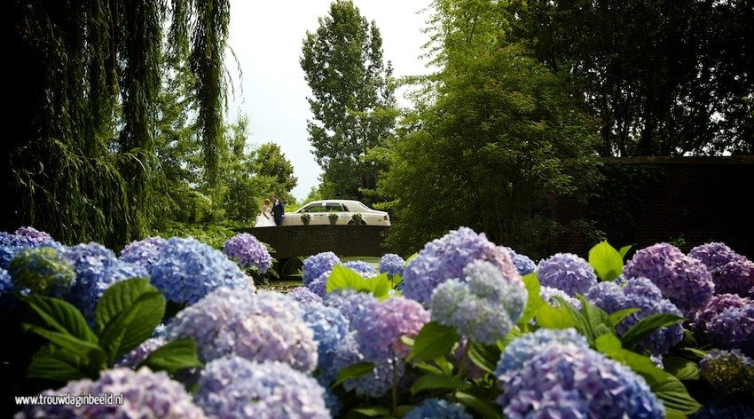 Bruidsfotografie Grathem Kasteel Groot Buggenum