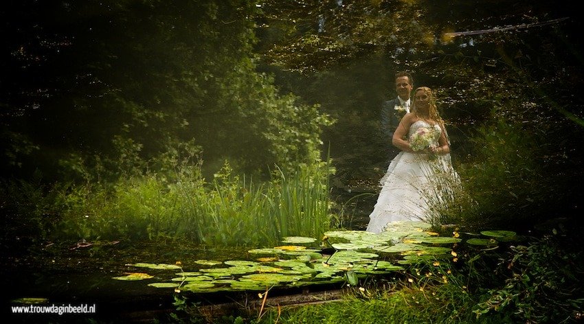 Bruidsfotografie Grathem Kasteel Groot Buggenum