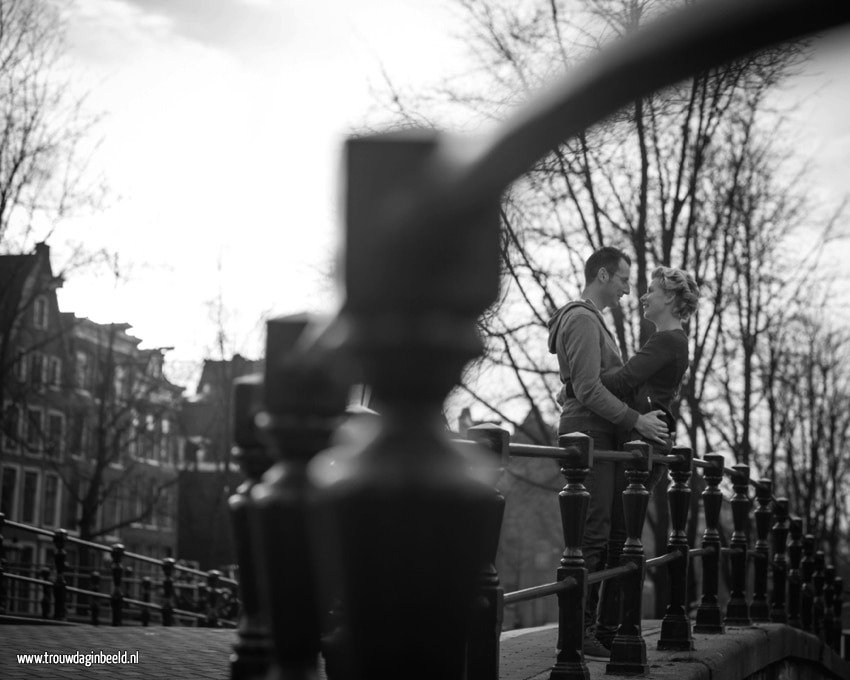 Loveshoot Bram en Marleen in Amsterdam