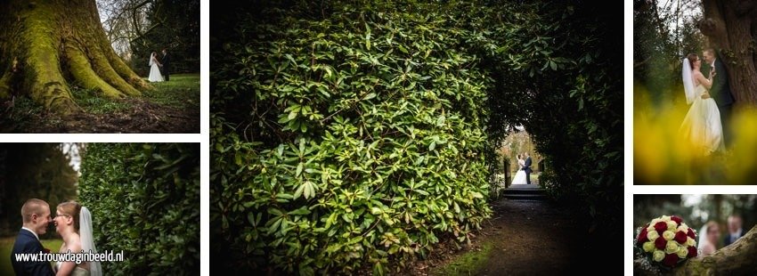 Bruidsfotografie kasteeltuin Geldrop