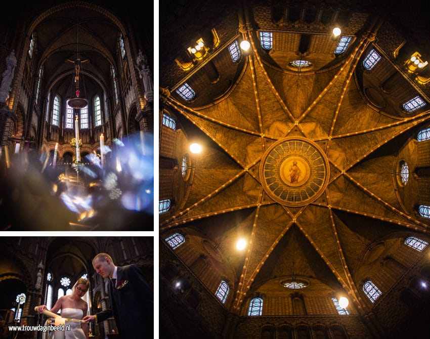 Bruidsfotografie kerk Geldrop