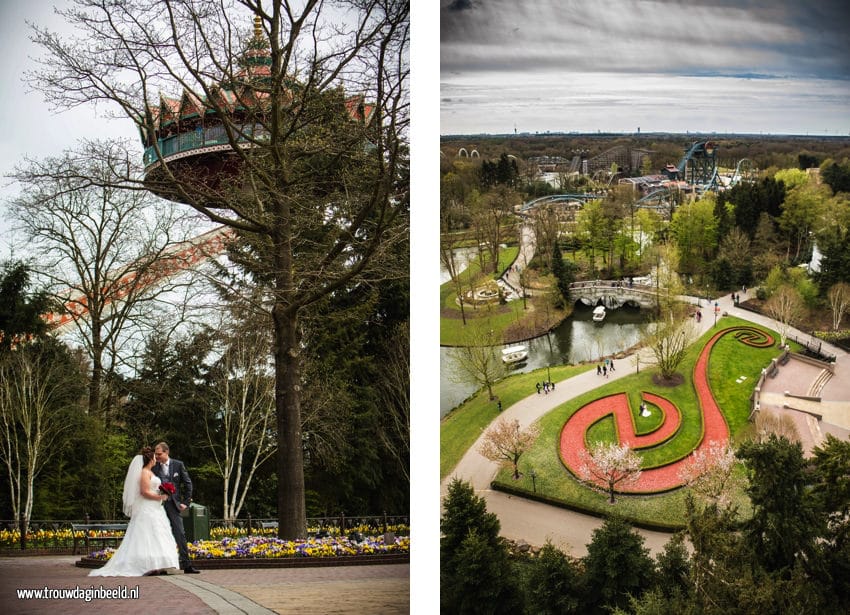 Bruidsfotografie Efteling