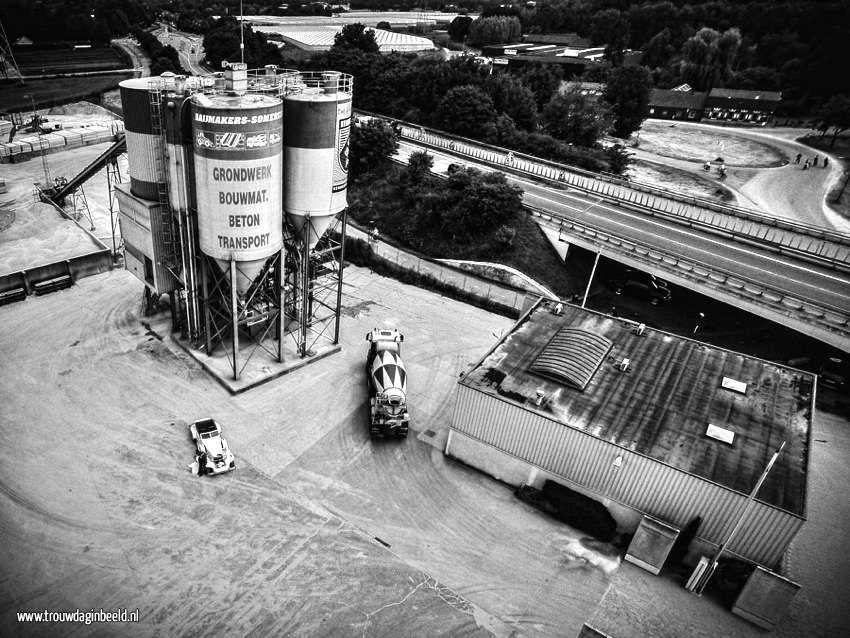 Bruidsfotografie betoncentrale Someren