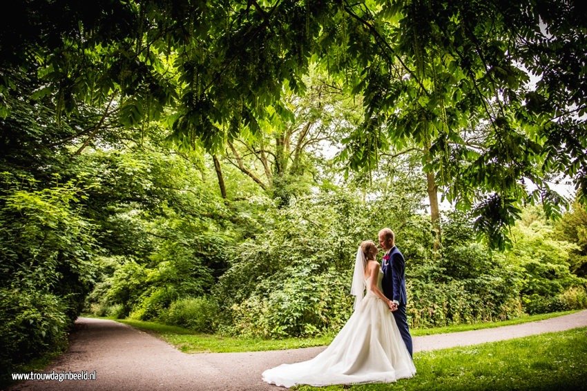 Trouwreportage Wantijpark in Dordrecht