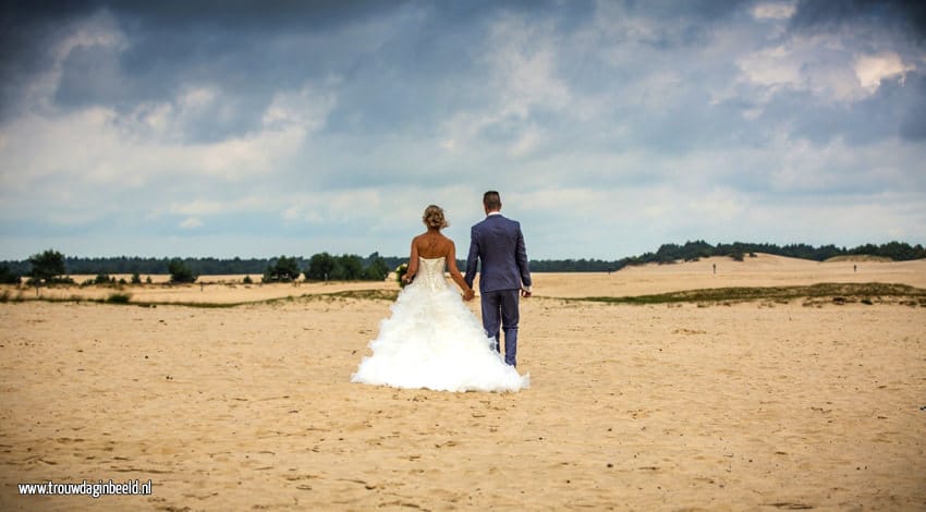 Trouwreportage Loonse en Drunense Duinen