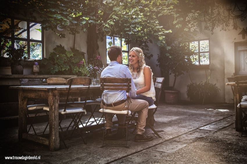 Loveshoot Orangerie en Domaine d'Heerstaayen