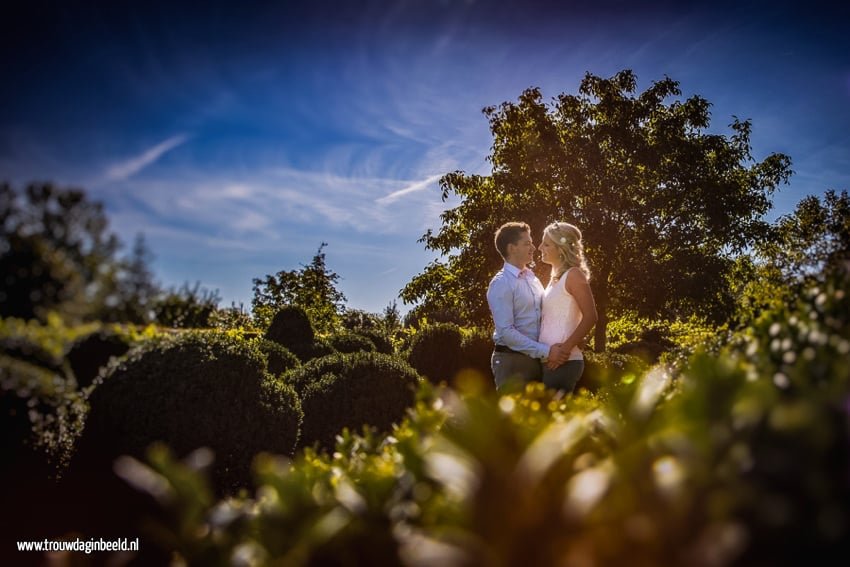 Loveshoot Orangerie en Domaine d'Heerstaayen