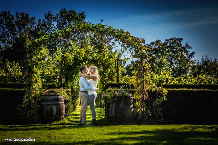 Loveshoot Orangerie en Domaine d'Heerstaayen