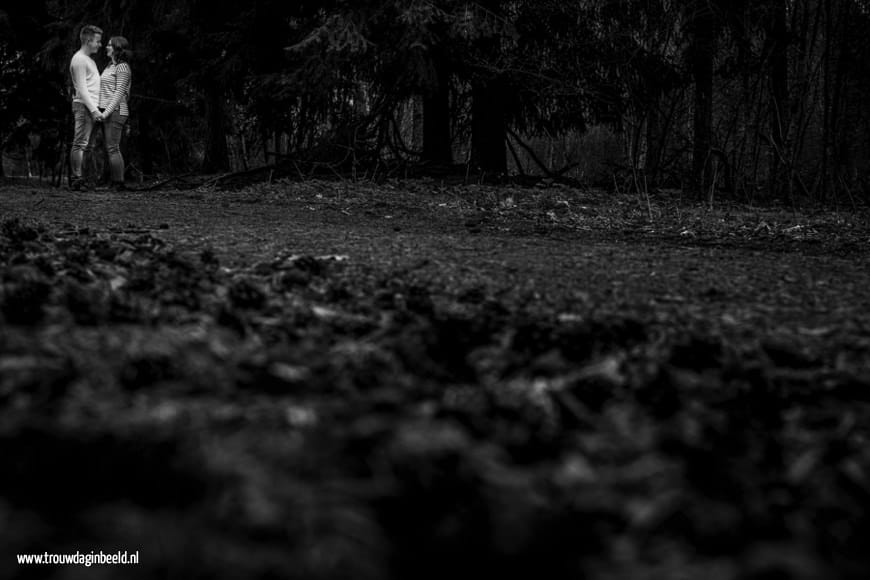 Loveshoot in het bos van Mierlo