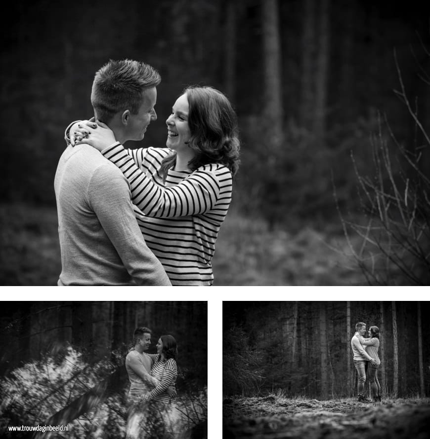 Loveshoot in het bos van Mierlo