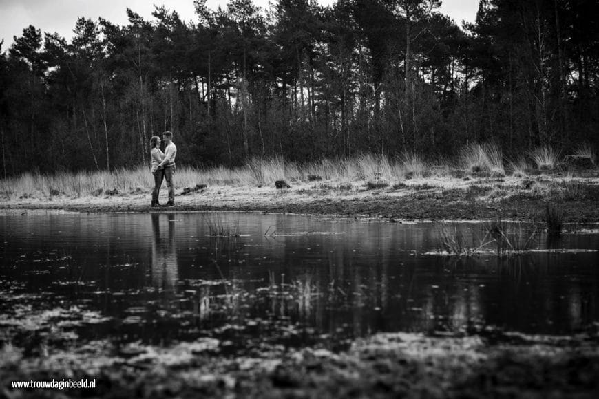 Loveshoot in het bos van Mierlo