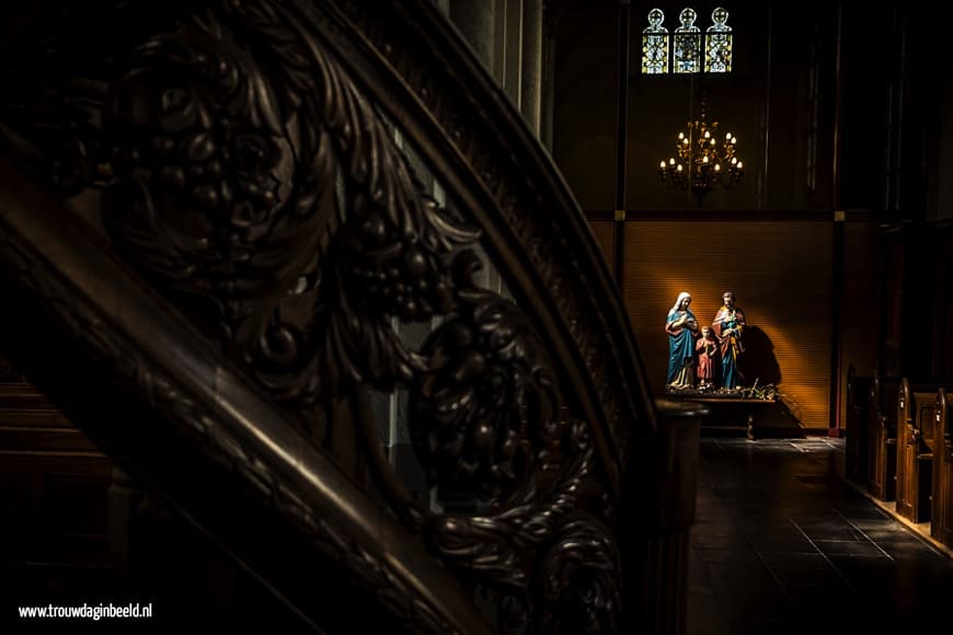 Fotograaf bruiloft kerk Made