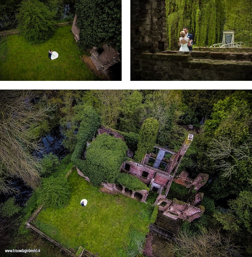 Trouwreportage bij Kasteel Asten