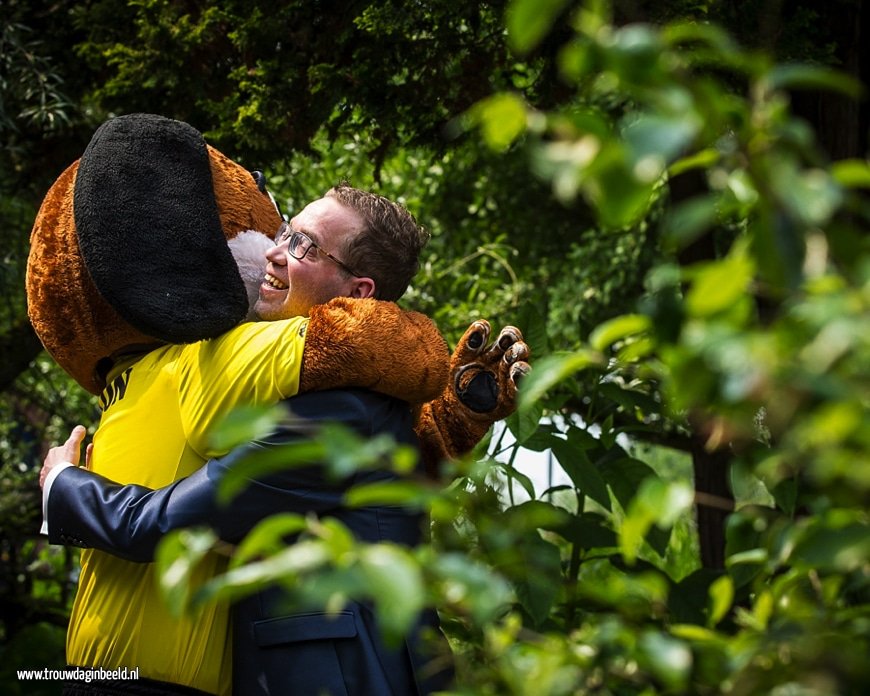 Trouwreportage Botanische tuin Steyl