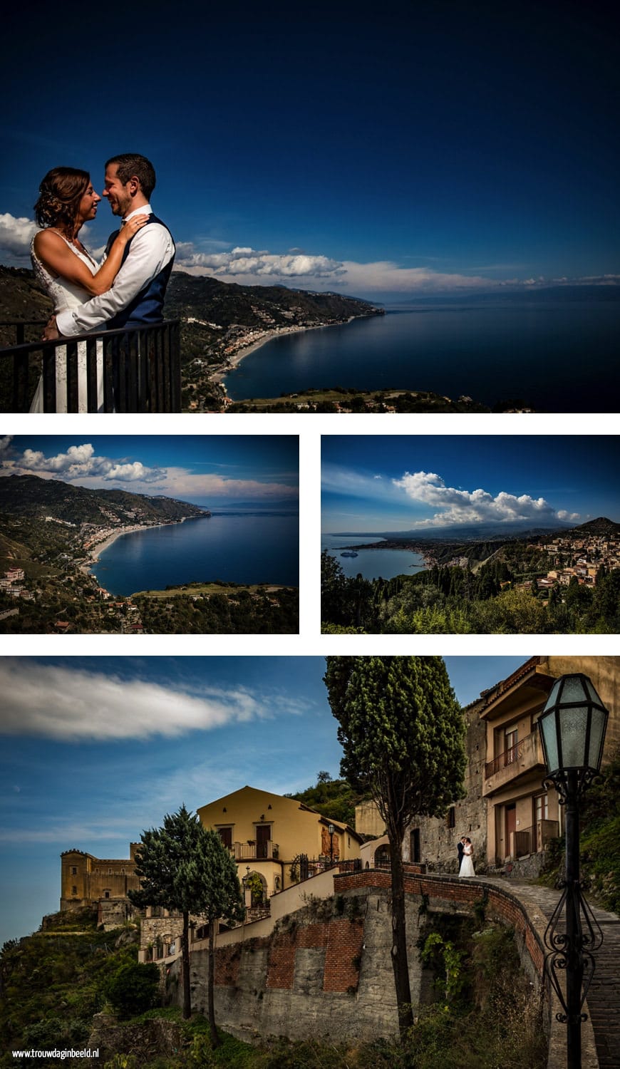 Trouwreportage Taormina Italië