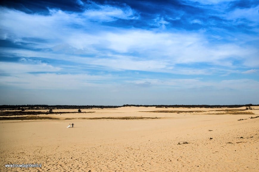 Trouwreportage Loonse en Drunense duinen