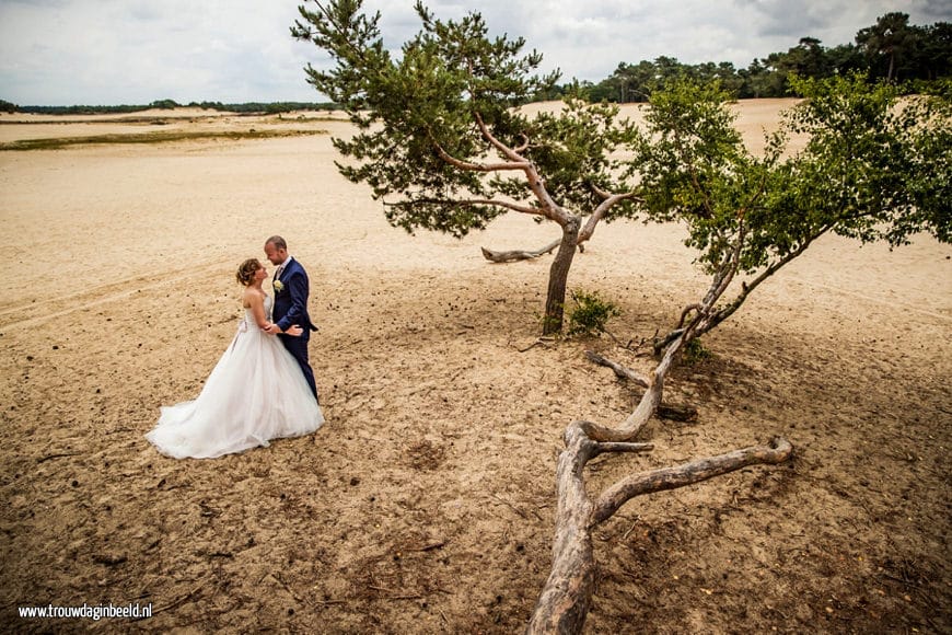 Trouwreportage Loonse en Drunense Duinen