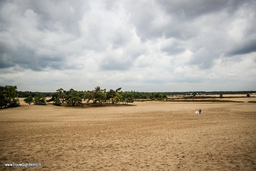 Trouwreportage Loonse en Drunense Duinen