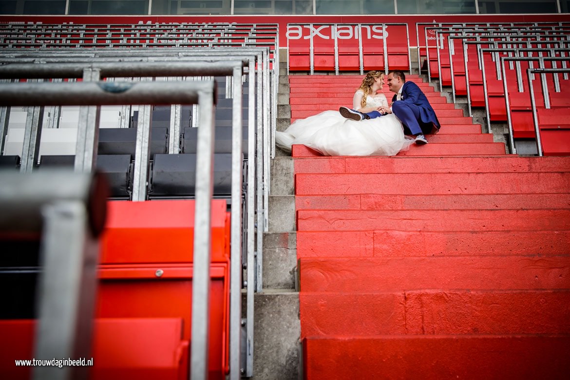 Trouwreportage PSV Stadion Eindhoven