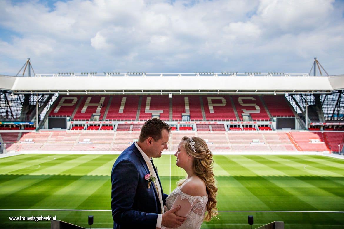 Trouwreportage PSV Stadion Eindhoven