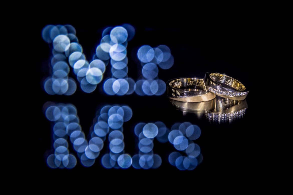 Mr & Mrs trouwringen