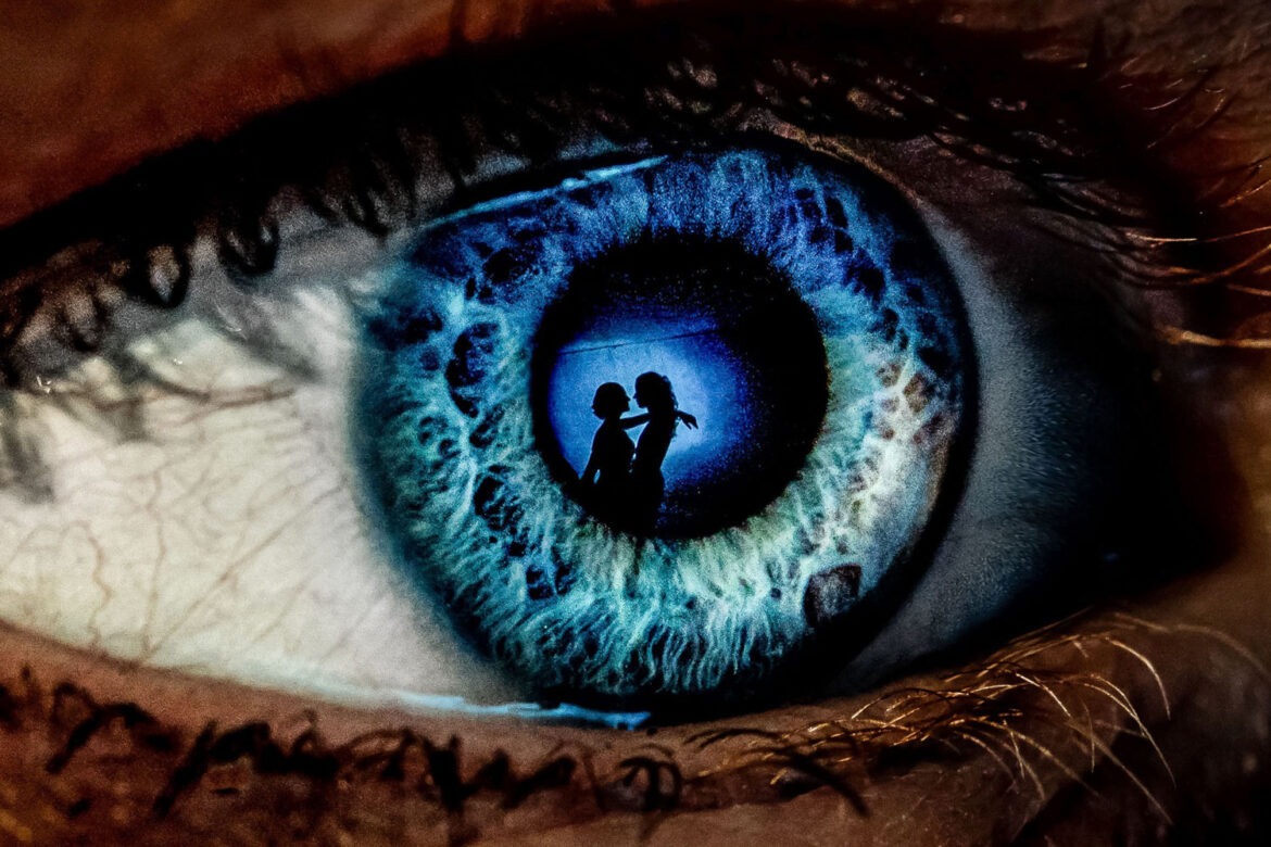 The Eye, de beroemde trouwfoto van trouwfotograaf Arno de Bruijn