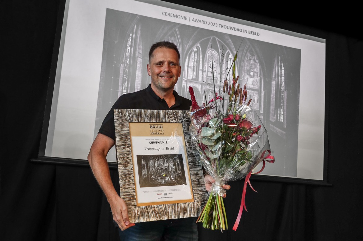 Winnaar Bruidsfoto Award 2023 / Trouwdag in Beeld Trouwfotografie Arno de Bruijn