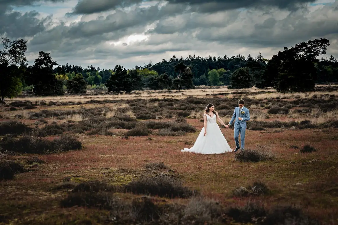 Trouwfotograaf Helmond // Trouwreportage op de Strabrechtse Heide